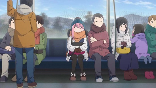 ゆるキャン Season２ ７話 なでしこのソロキャン計画 ソロキャンやるなら 電波 行くとこ知らせて 下調べ 気温チェック 現場でやること考えよう ｗ もぐもく独り言