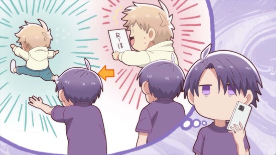 合コンに行ったら女がいなかった話　３話場面カット011