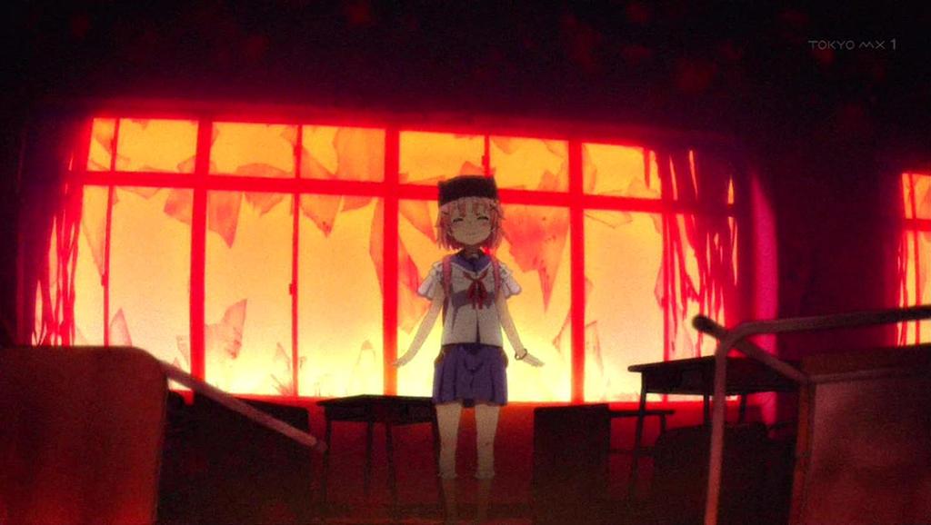 がっこうぐらし 1話あらすじ感想 ゾンビによって滅んだ世界でたくましく生きる少女たちの物語 もぐもく独り言