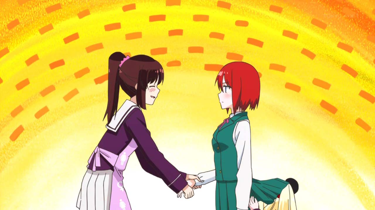 群れなせ！シートン学園 １０話「一人の穏和な野蛮人 -アンと瞳の話-」…オッパイ揉み・・ｗ姉谷アンは人ではない？なに？ : もぐもく独り言