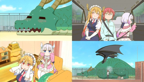 小林さんちのメイドラゴン 3話場面Sample013