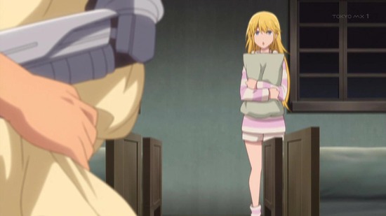 たとえばラストダンジョン前の村の 10話場面カット053