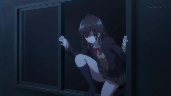 ひげを剃る。そして女子高生を拾う。 11話場面カット015