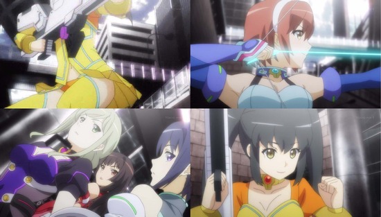 スクールガールストライカーズ 3話場面Sample_002