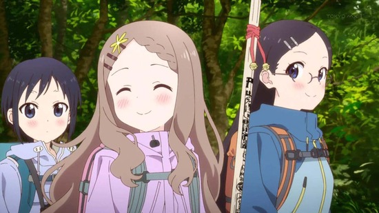 ヤマノススメ 12話場面カット004