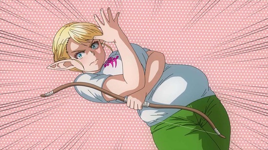 エルフさんは痩せられない。 1話場面カット021