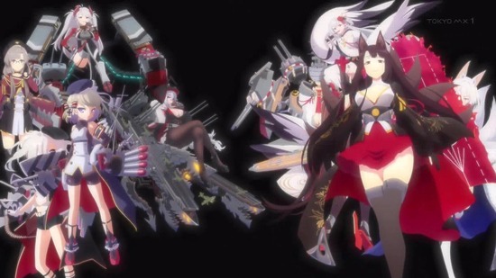 アズールレーン THE ANIMATION 2話番組カット004