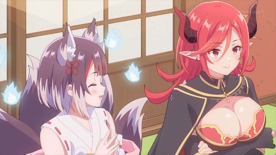 VTuberなんだが配信切り忘れたら 2話場面カット013