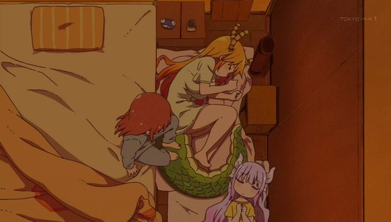 小林さんちのメイドラゴン 3話場面Sample001
