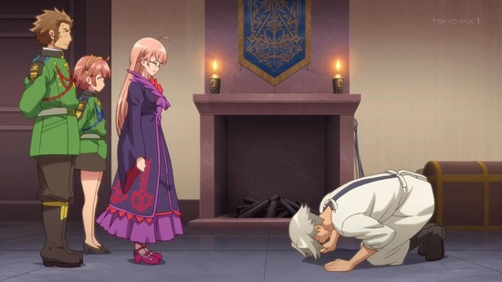 たとえばラストダンジョン前の村の 10話場面カット064