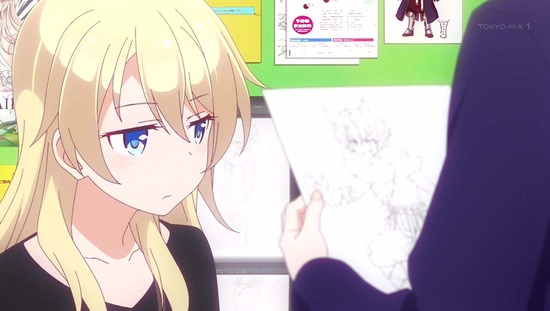 NEW GAME!! 2話番組カット017