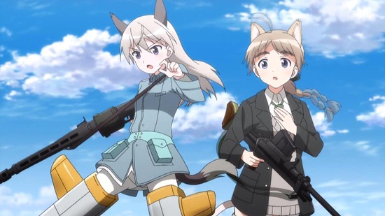 ストライクウィッチーズ 2話場面カット037