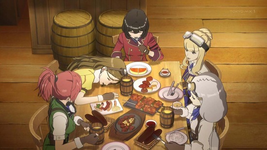 荒野のコトブキ飛行隊 1話番組カット005