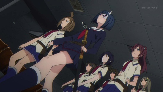 武装少女マキャヴェリズム 1話番組カット012