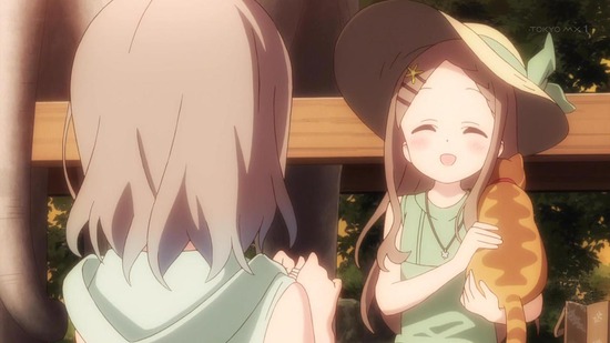 ヤマノススメ おもいでプレゼント場面カット019
