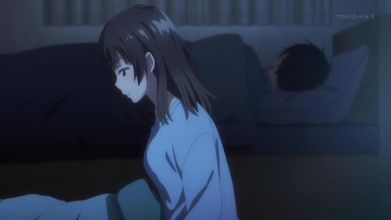 ひげを剃る。そして女子高生を拾う。 3話場面カット011