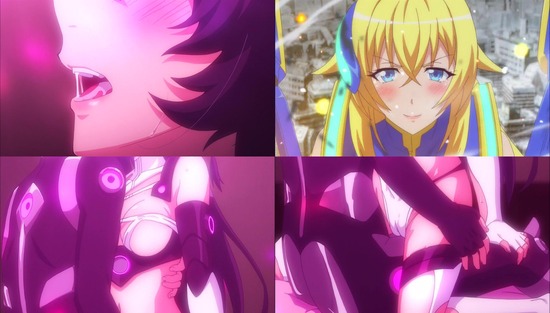 魔装学園H×H(ハイブリッド・ハート) 1話場面カット_003