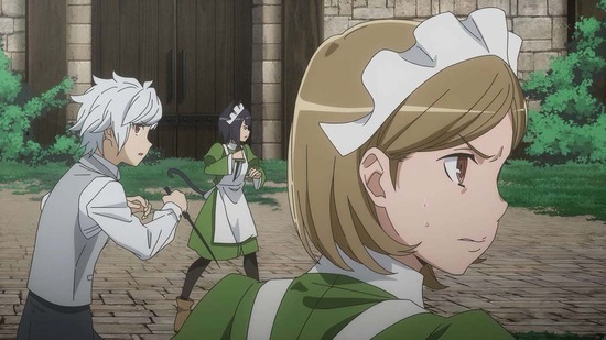 ダンジョンに出会いを求めるのは 豊穣の女神篇 4話場面カット021