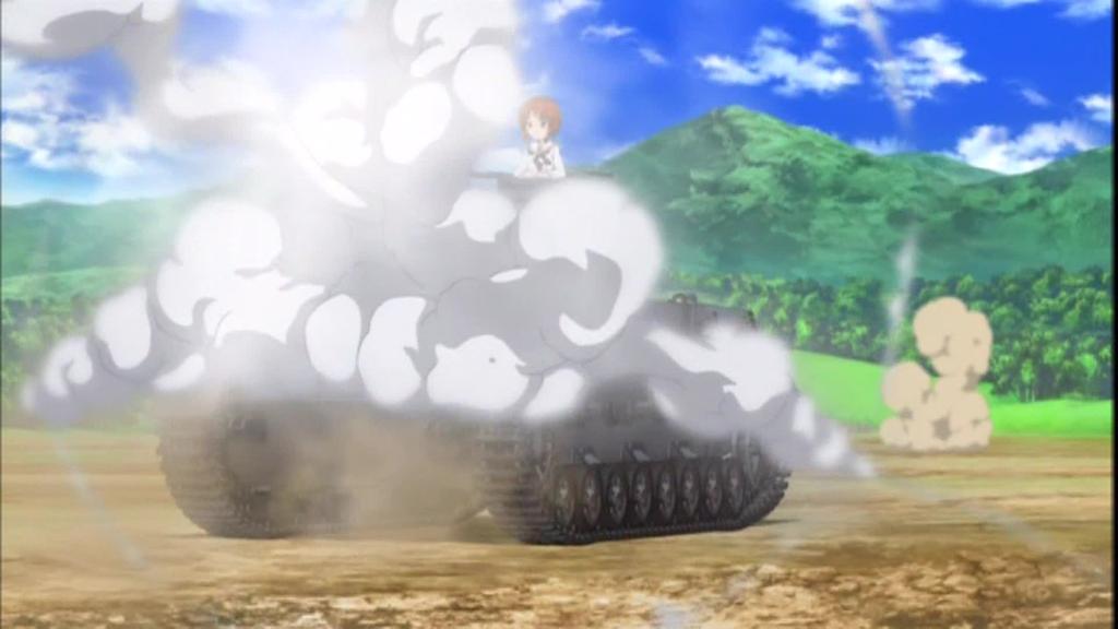 OVAガールズ&パンツァー これが本当のアンツィオ戦です!011