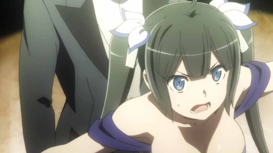 ダンジョンに出会いを求めるの 1話番組カット042