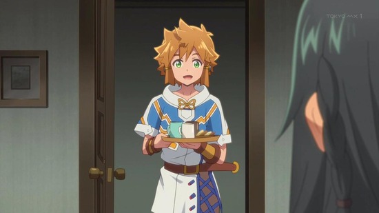 たとえばラストダンジョン前の村の 10話場面カット059