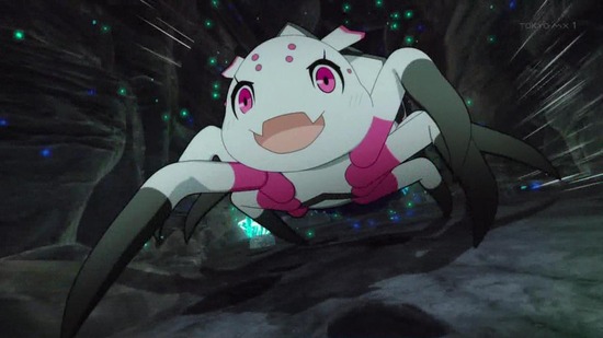 蜘蛛ですが、なにか? 1話場面カット010