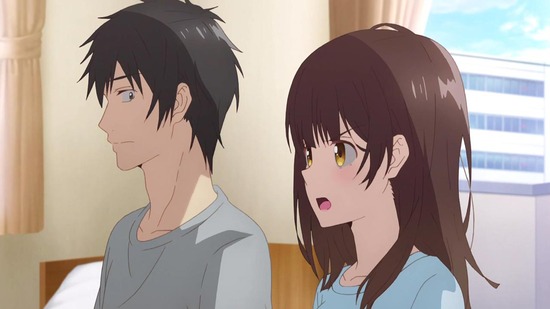 ひげを剃る。そして女子高生を拾う。 9話場面カット003