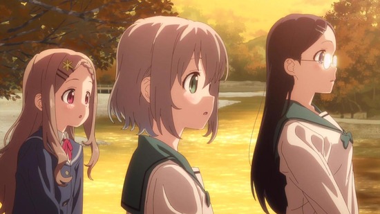 ヤマノススメ おもいでプレゼント場面カット044