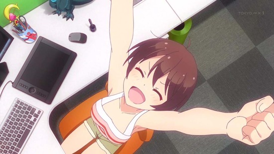 NEW GAME!! 8話番組カット_034