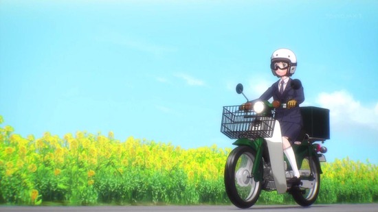 スーパーカブ 3話場面カット048