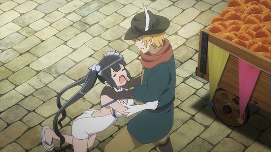 ダンジョンに出会いを求めるのは 豊穣の女神篇 4話場面カット015