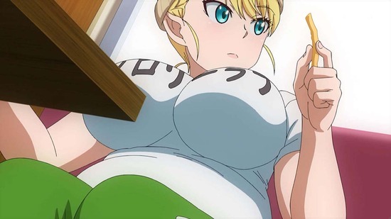 エルフさんは痩せられない。 1話場面カット049