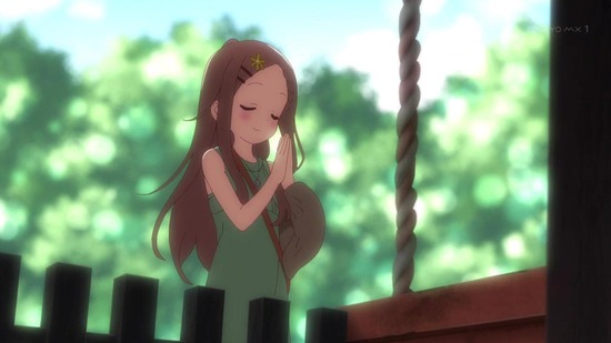 ヤマノススメ おもいでプレゼント場面カット008