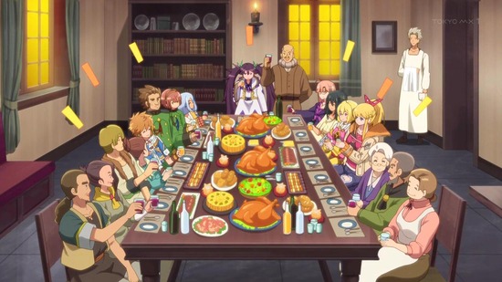 たとえばラストダンジョン前の村の 10話場面カット040