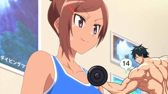 ダンベル何キロ持てる? 3話番組カット041