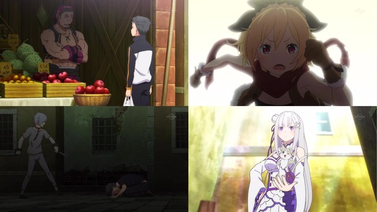 Re:ゼロから始める異世界生活 1話_画像sample_002