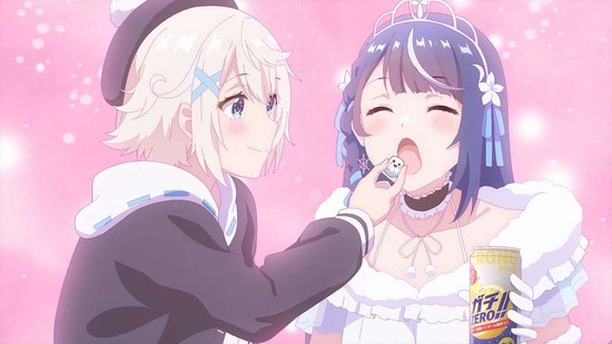 VTuberなんだが配信切り忘れたら 2話場面カット007