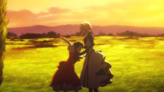 ヴァイオレット・エヴァーガーデン 10話場面カット022