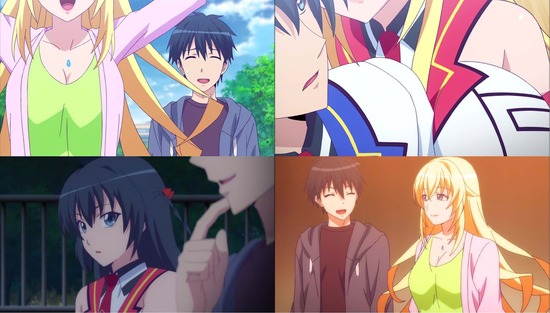 魔装学園H×H(ハイブリッド・ハート) 3話場面カット_002