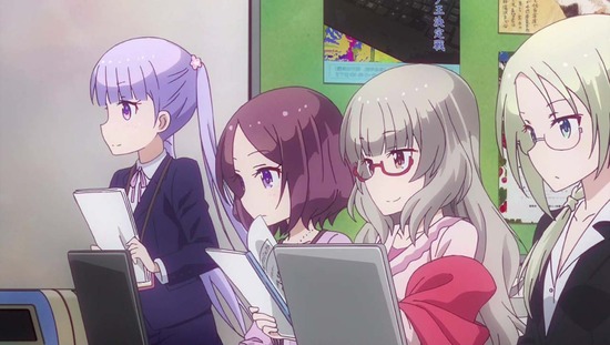 NEW GAME!! 2話番組カット029
