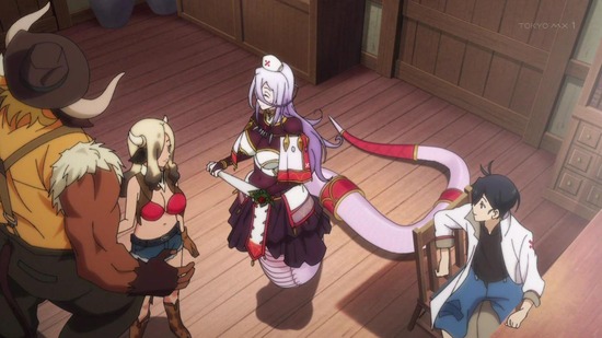モンスター娘のお医者さん 1話番組カット009