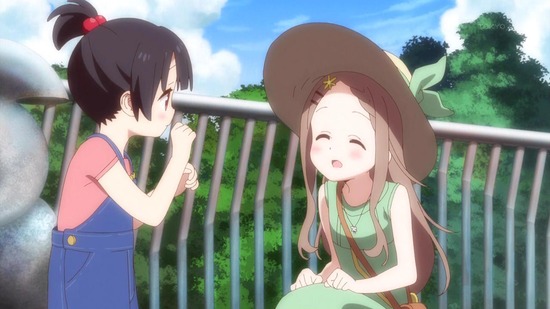 ヤマノススメ おもいでプレゼント場面カット014