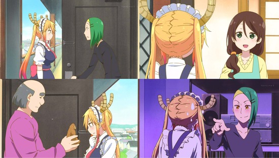 小林さんちのメイドラゴン 3話場面Sample014