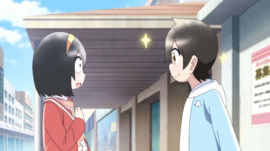 事情を知らない転校生がグイグイくる。　１１話場面カット013