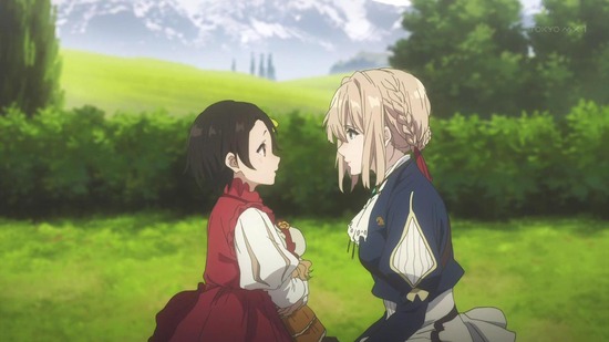 ヴァイオレット・エヴァーガーデン 10話場面カット026