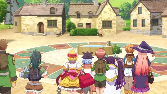 たとえばラストダンジョン前の村の 10話場面カット013