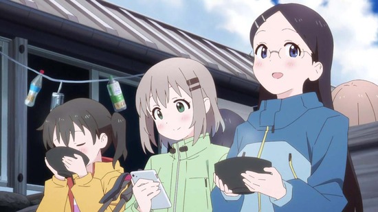 ヤマノススメ 　１２話場面カット010