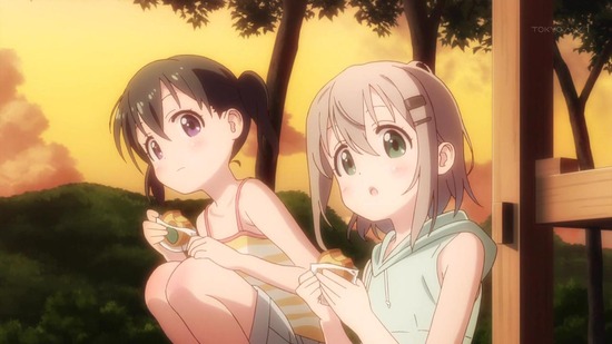 ヤマノススメ おもいでプレゼント場面カット021