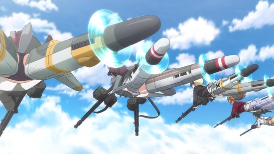 ストライクウィッチーズ 1話場面カット002