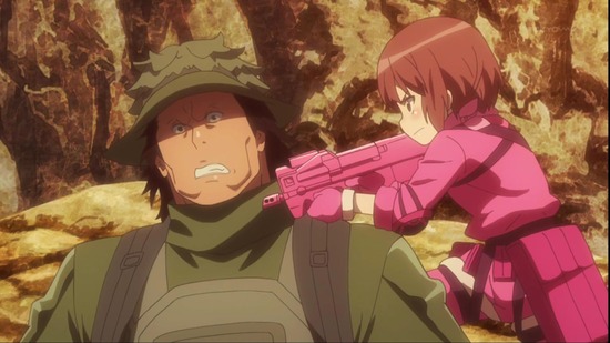 ガンゲイル・オンライン 4話場面カット029